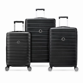 Delsey Paris Jessica 3 Piece Set Hardside Expandable Luggage with Spinner Wheels