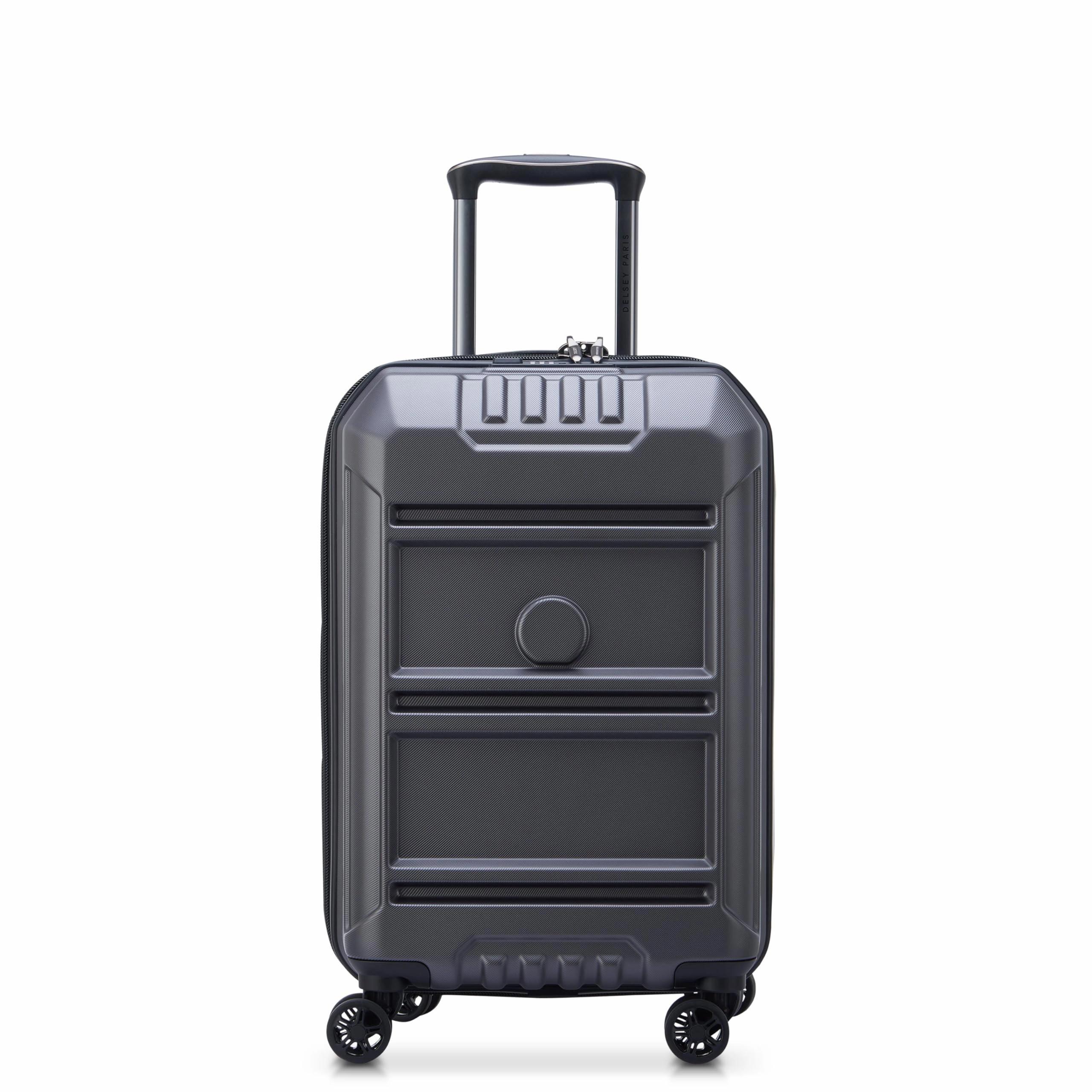 DELSEY Paris Rempart Hardside Expandable Luggage Trunk with Spinner Wheels (Carry-On 19 Inch)