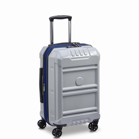 DELSEY Paris Rempart Hardside Expandable Luggage Trunk with Spinner Wheels (Carry-On 19 Inch)