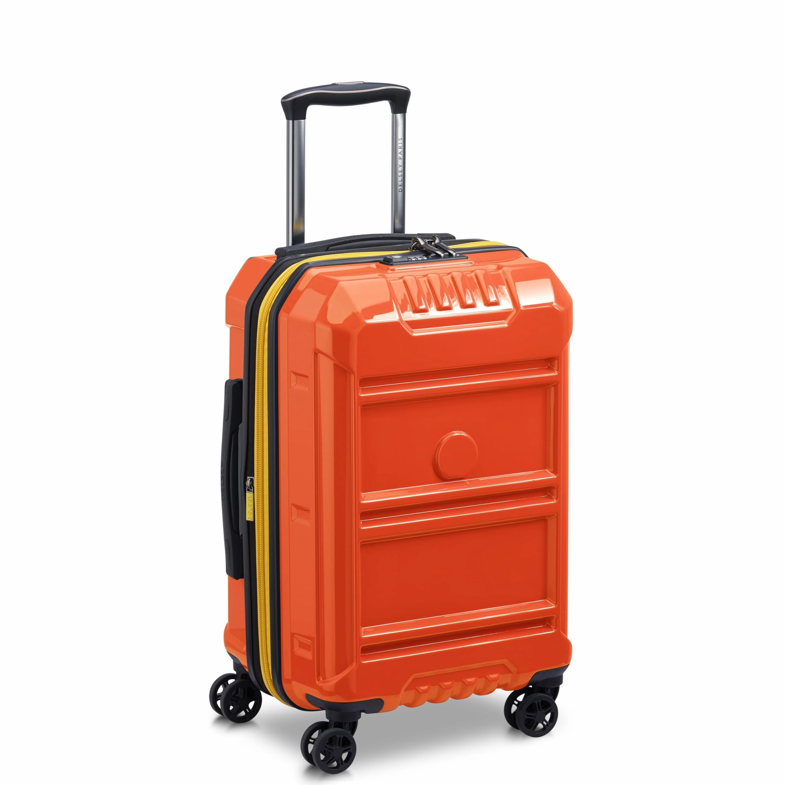 DELSEY Paris Rempart Hardside Expandable Luggage Trunk with Spinner Wheels (Carry-On 19 Inch)