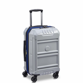 DELSEY Paris Rempart Hardside Expandable Luggage Trunk with Spinner Wheels (Carry-On 19 Inch)