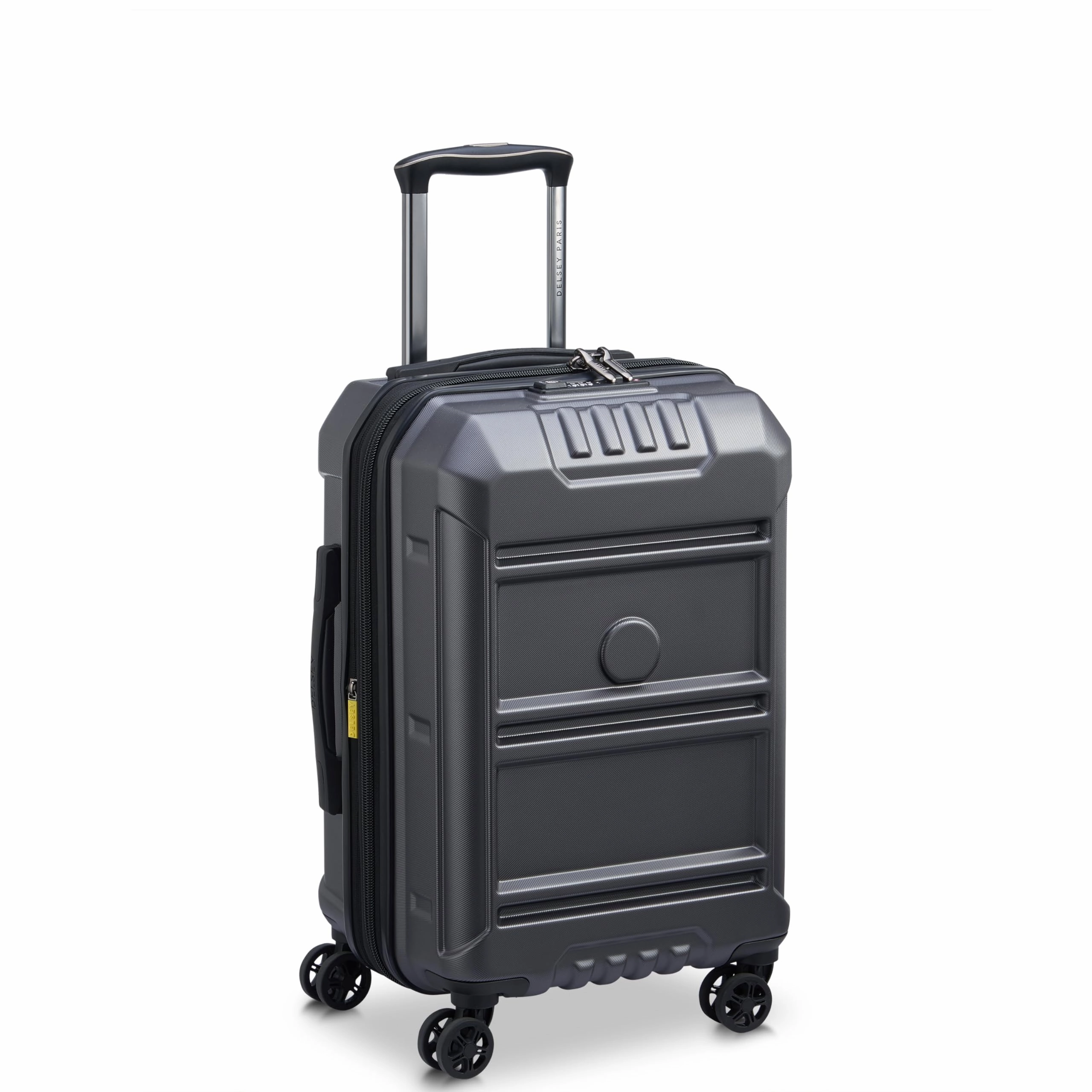 DELSEY Paris Rempart Hardside Expandable Luggage Trunk with Spinner Wheels (Carry-On 19 Inch)