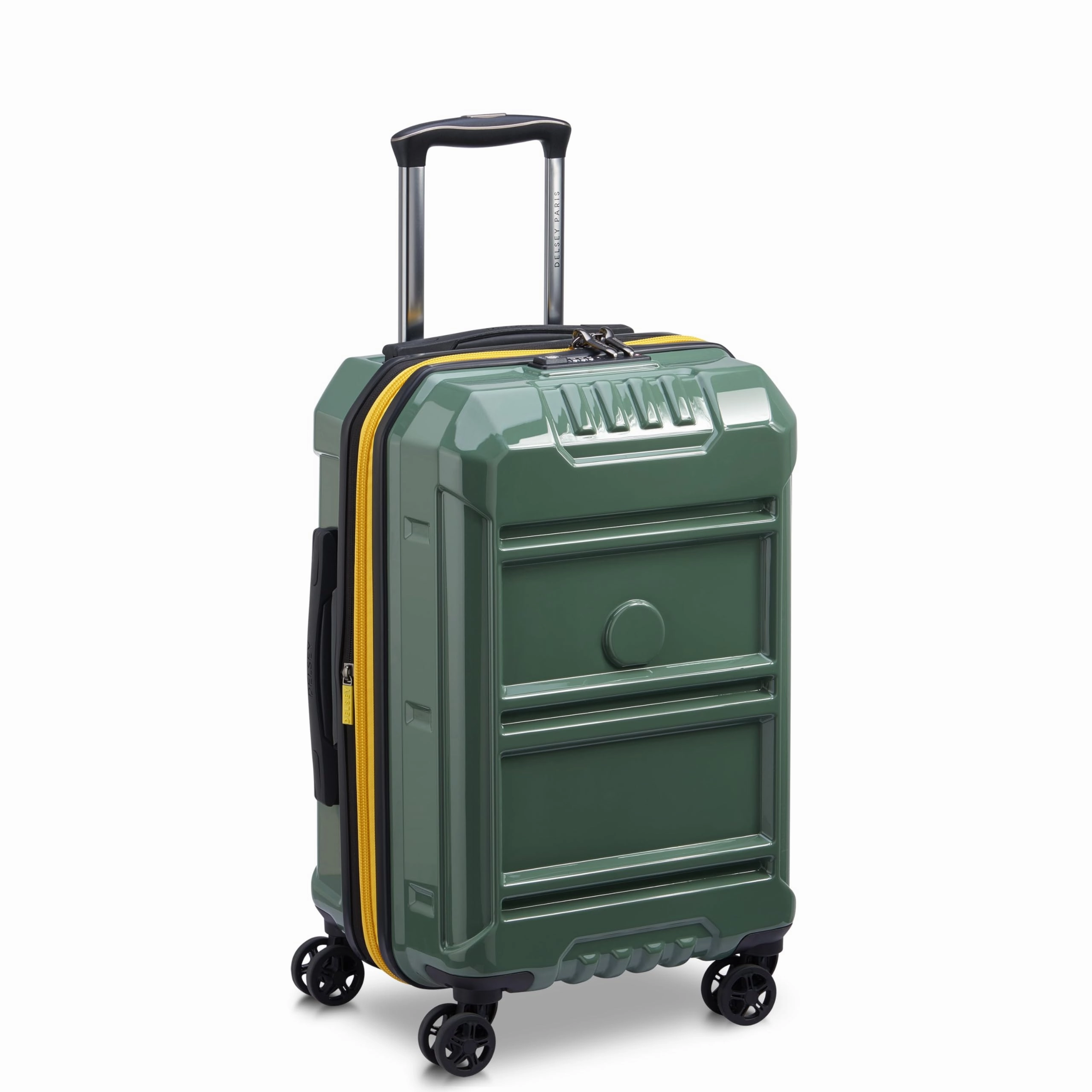 DELSEY Paris Rempart Hardside Expandable Luggage Trunk with Spinner Wheels (Carry-On 19 Inch)