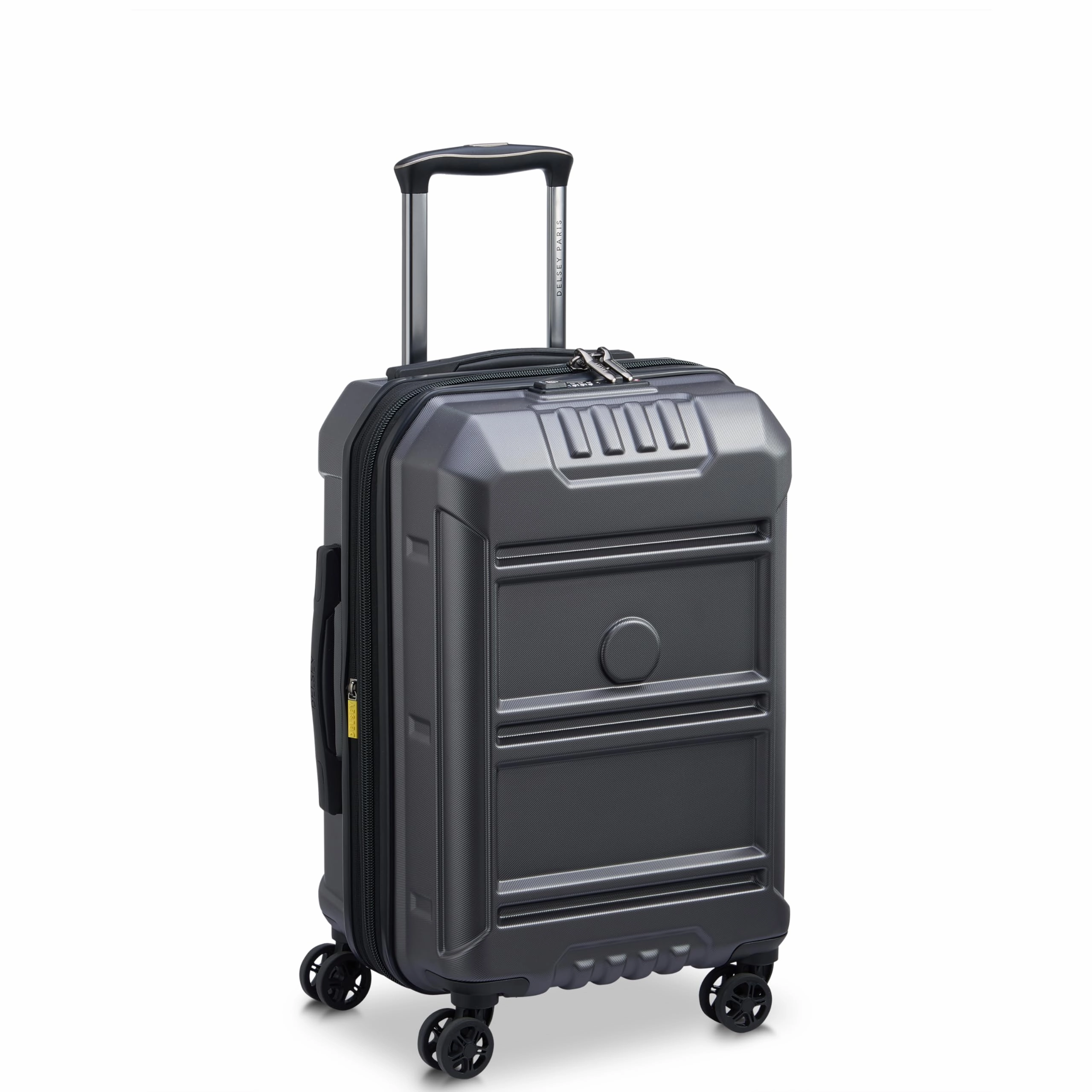 DELSEY Paris Rempart Hardside Expandable Luggage Trunk with Spinner Wheels (Carry-On 19 Inch)
