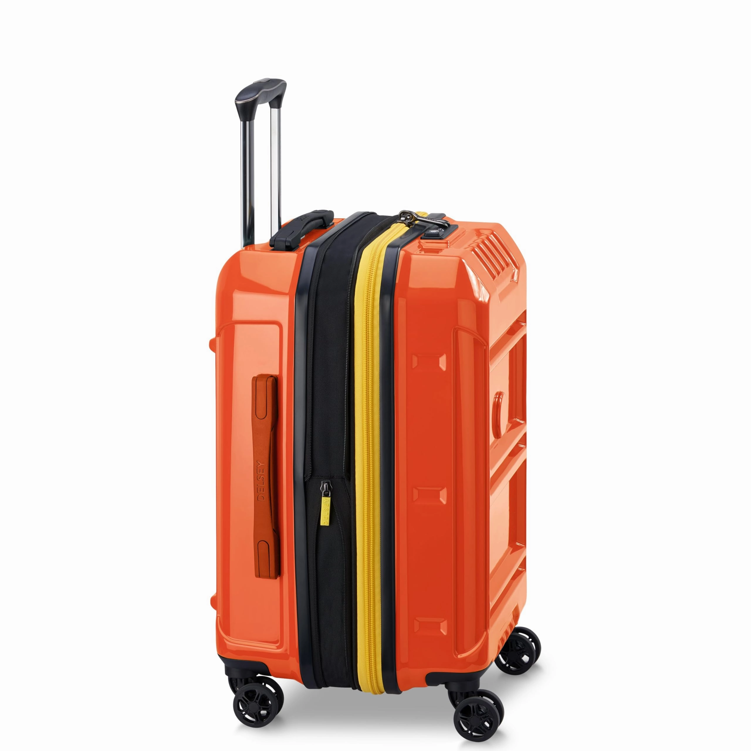 DELSEY Paris Rempart Hardside Expandable Luggage Trunk with Spinner Wheels (Carry-On 19 Inch)