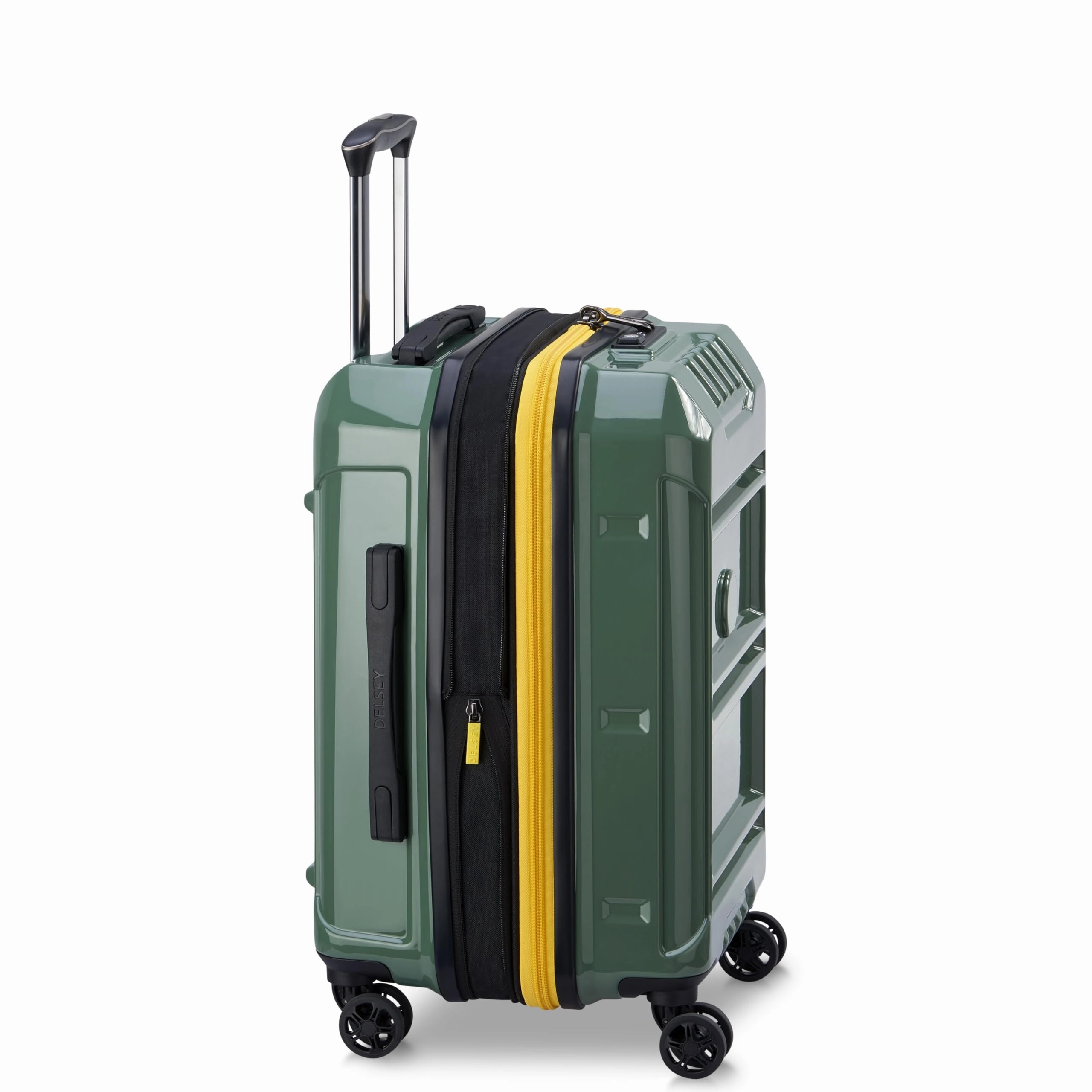 DELSEY Paris Rempart Hardside Expandable Luggage Trunk with Spinner Wheels (Carry-On 19 Inch)