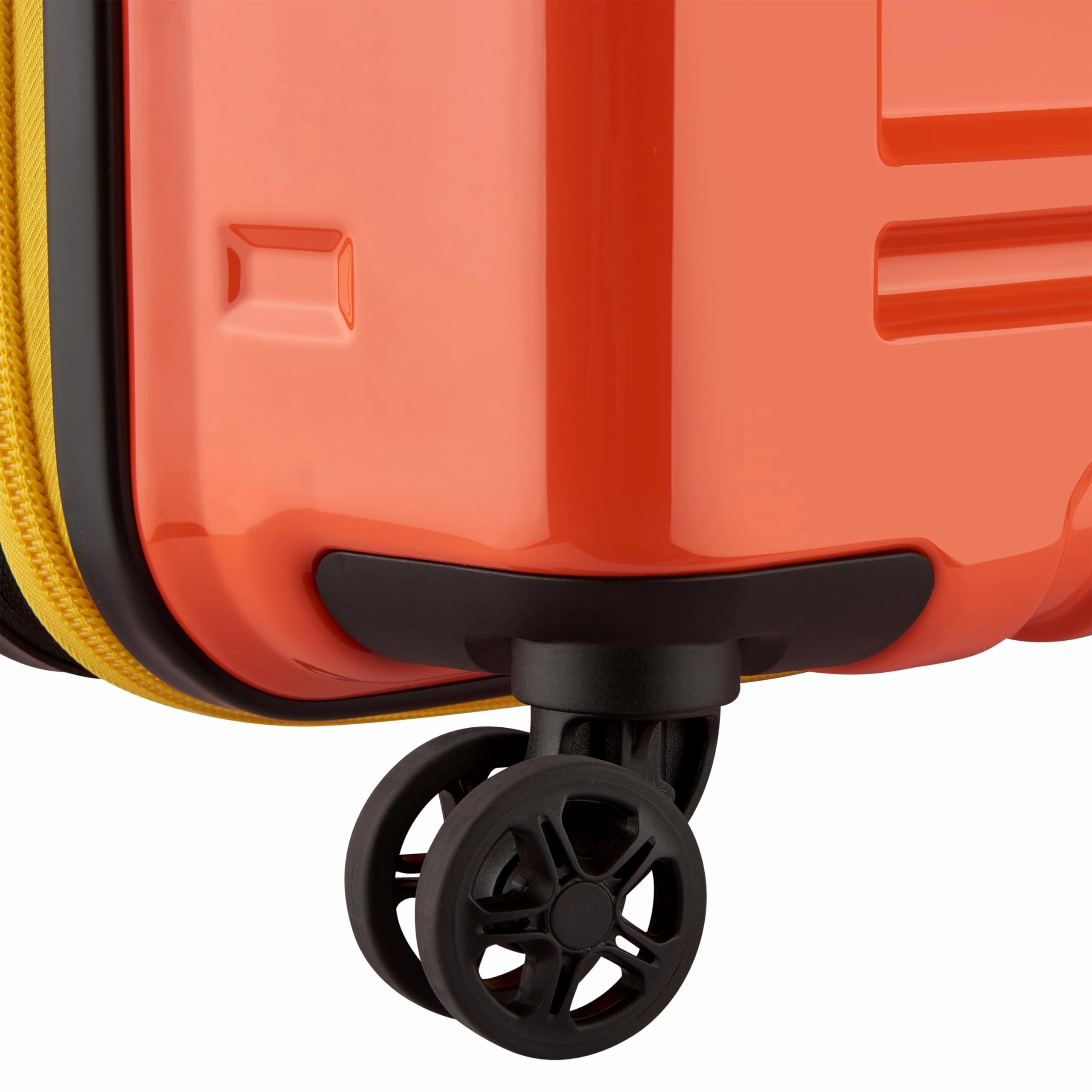 DELSEY Paris Rempart Hardside Expandable Luggage Trunk with Spinner Wheels (Checked Medium Trunk 26 Inch)