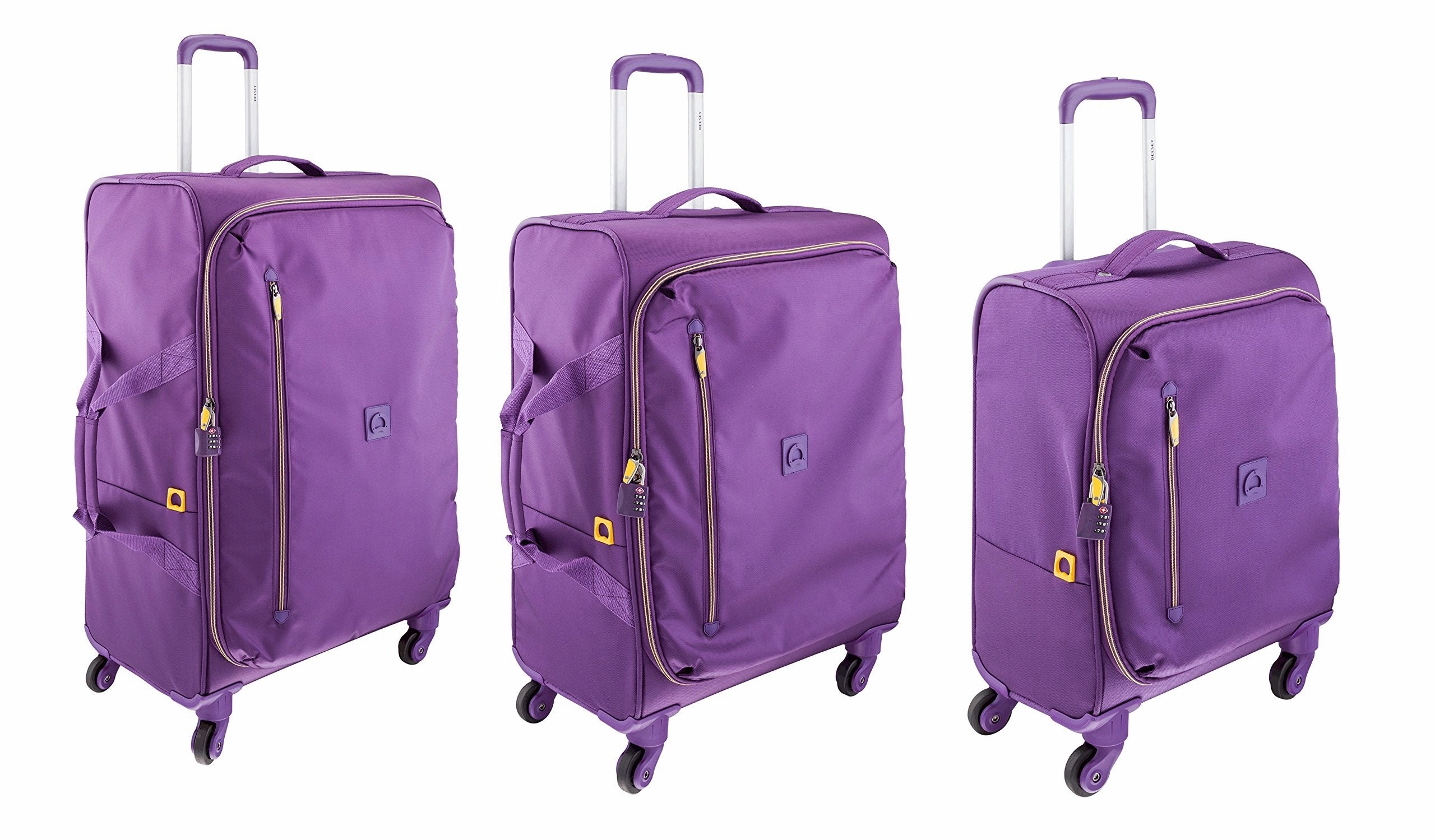 DELSEY Paris Solution 3 Piece Set (21"/25"/29") 4-Wheel Luggage Sets
