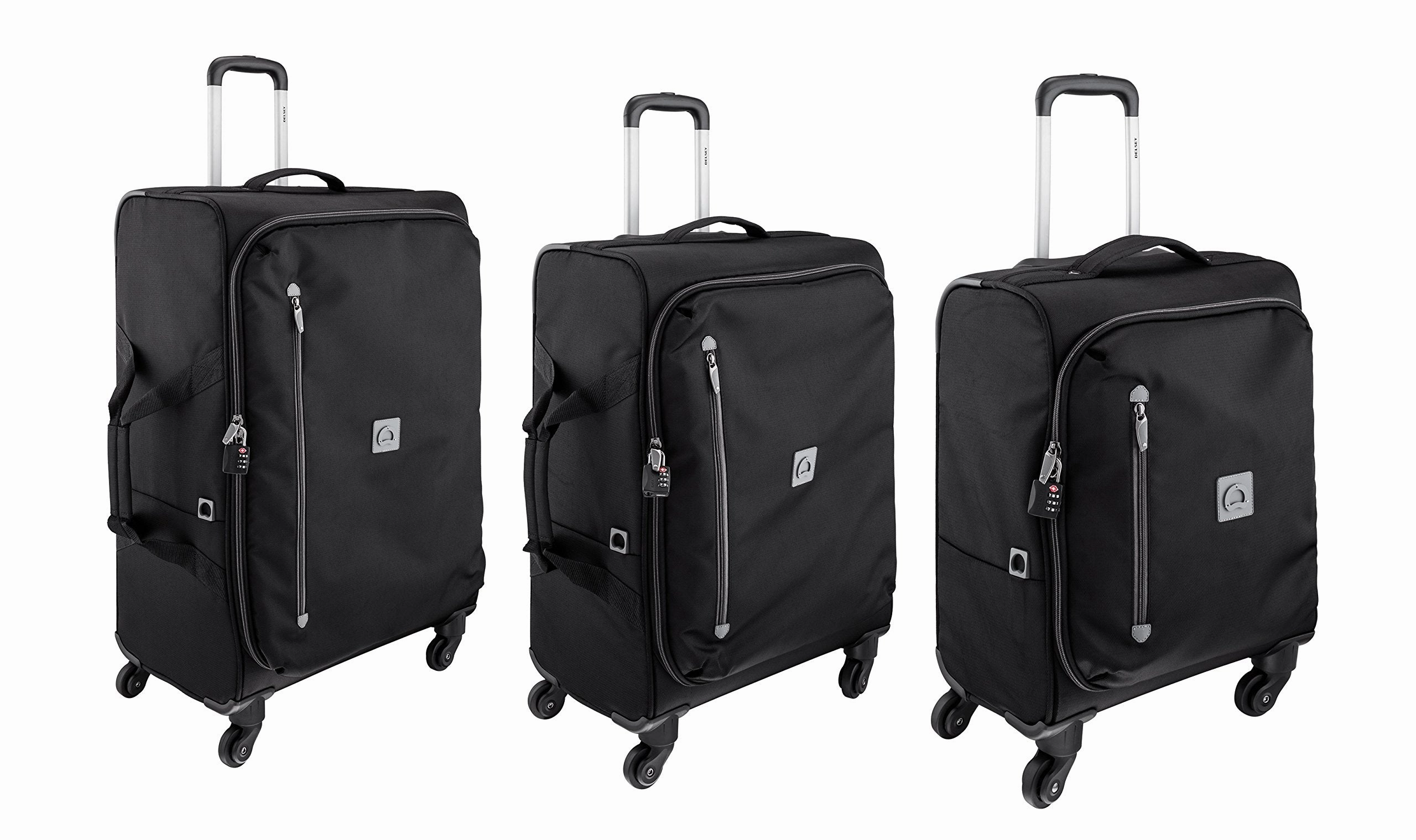 DELSEY Paris Solution 3 Piece Set (21"/25"/29") 4-Wheel Luggage Sets