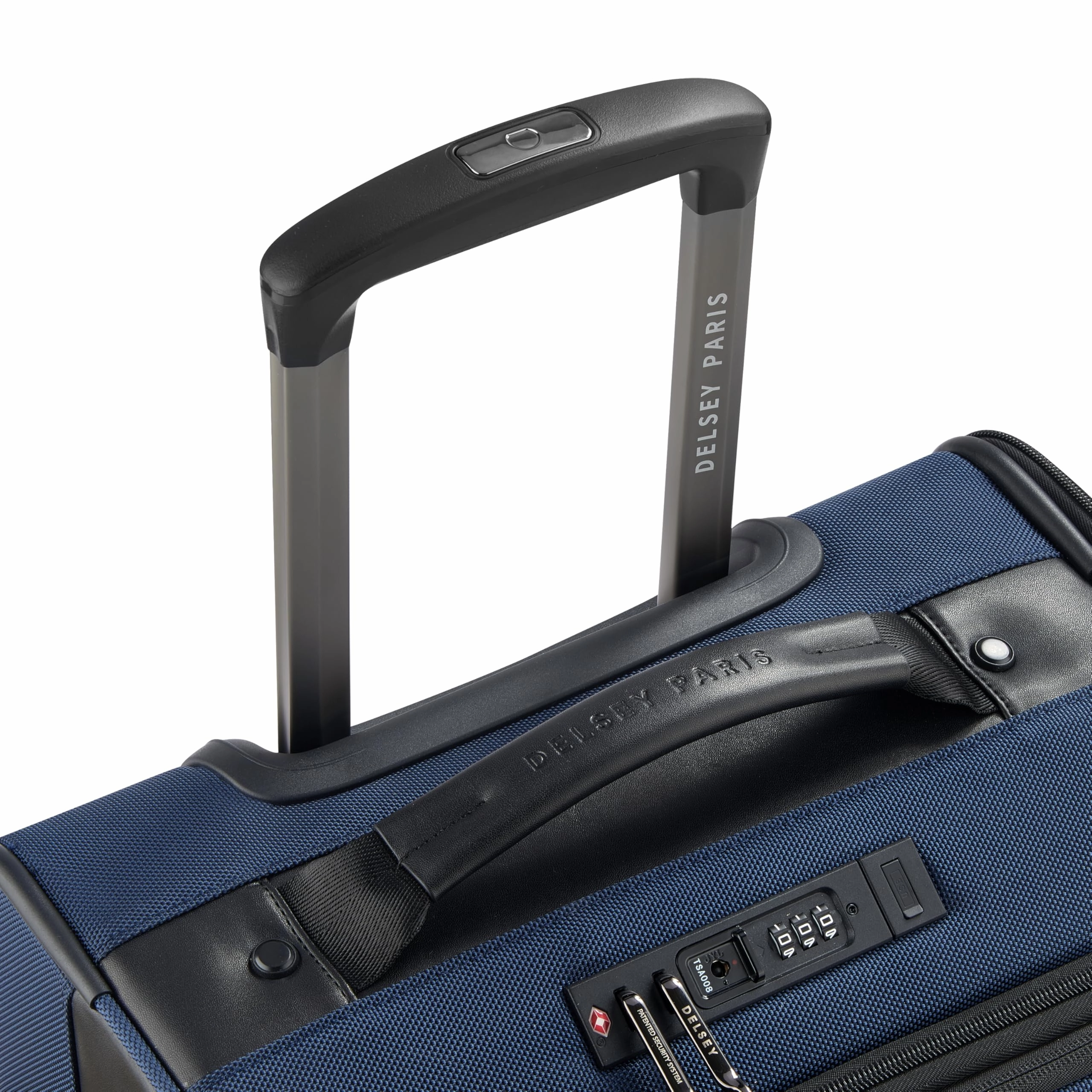 DELSEY Paris Wagram 20" Carry On Softside Expandable Luggage with Spinner Wheels