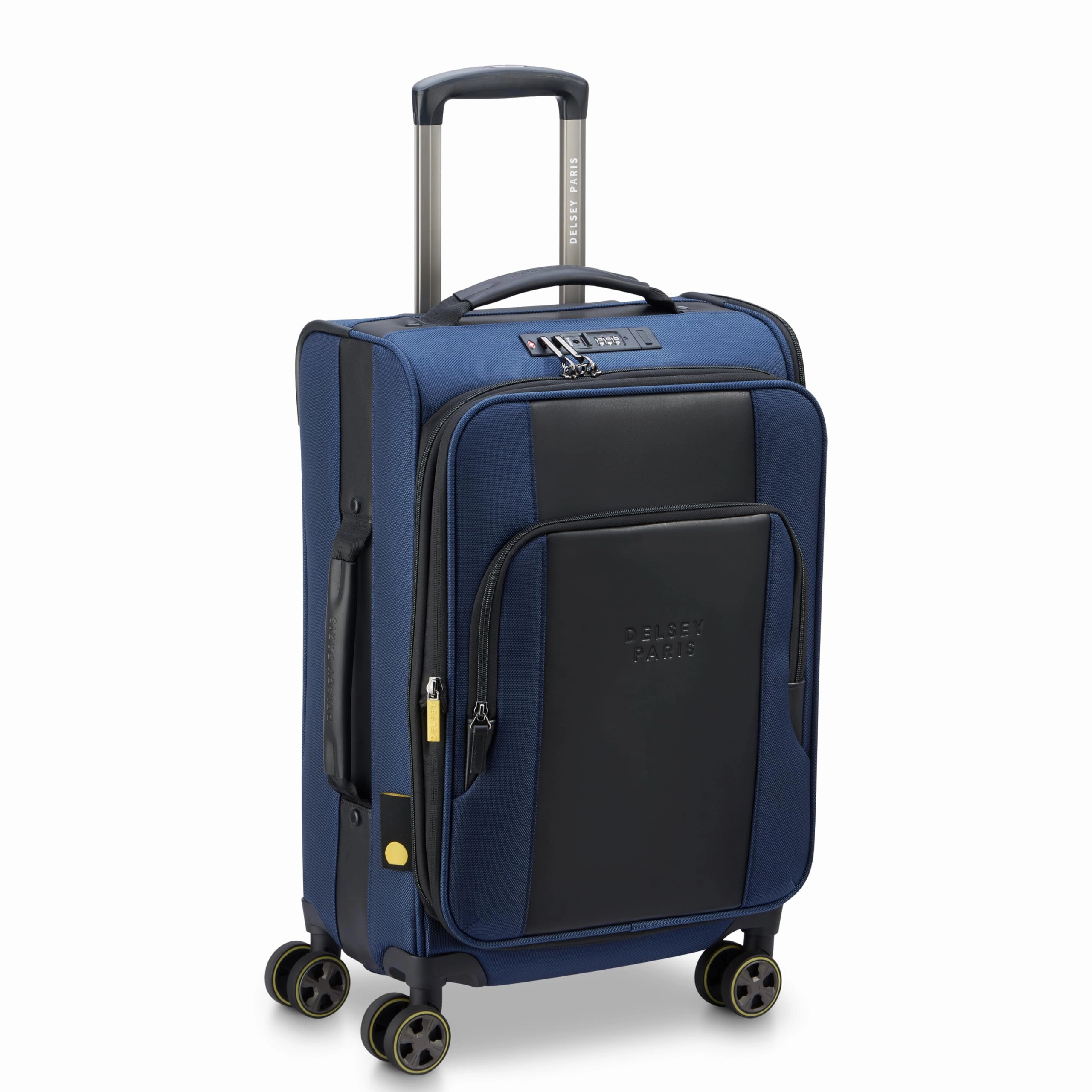 DELSEY Paris Wagram 20" Carry On Softside Expandable Luggage with Spinner Wheels