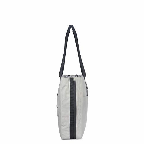 DELSEY Paris Women's Daily's Tote Shoulder Bag, Light Gray, 14 Inch Sleeve