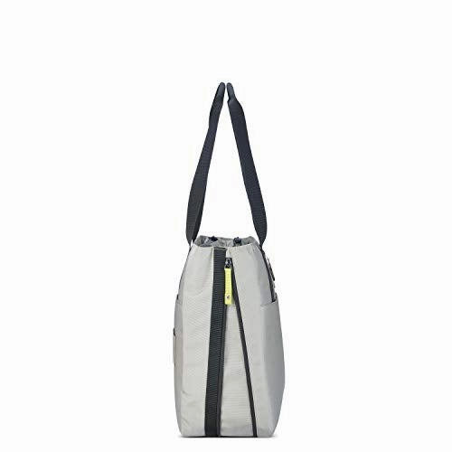 DELSEY Paris Women's Daily's Tote Shoulder Bag, Light Gray, 14 Inch Sleeve