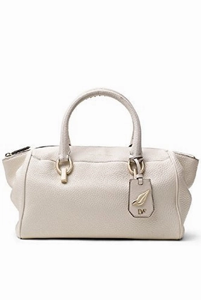 Diane Von Furstenberg Women'S Sutra Small Duffel Bag, Parchment, One Size