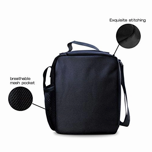 Doginthehole Children Unisex Cute Cats Pet Lunch Bags With Compartments For Teens Boys Girls