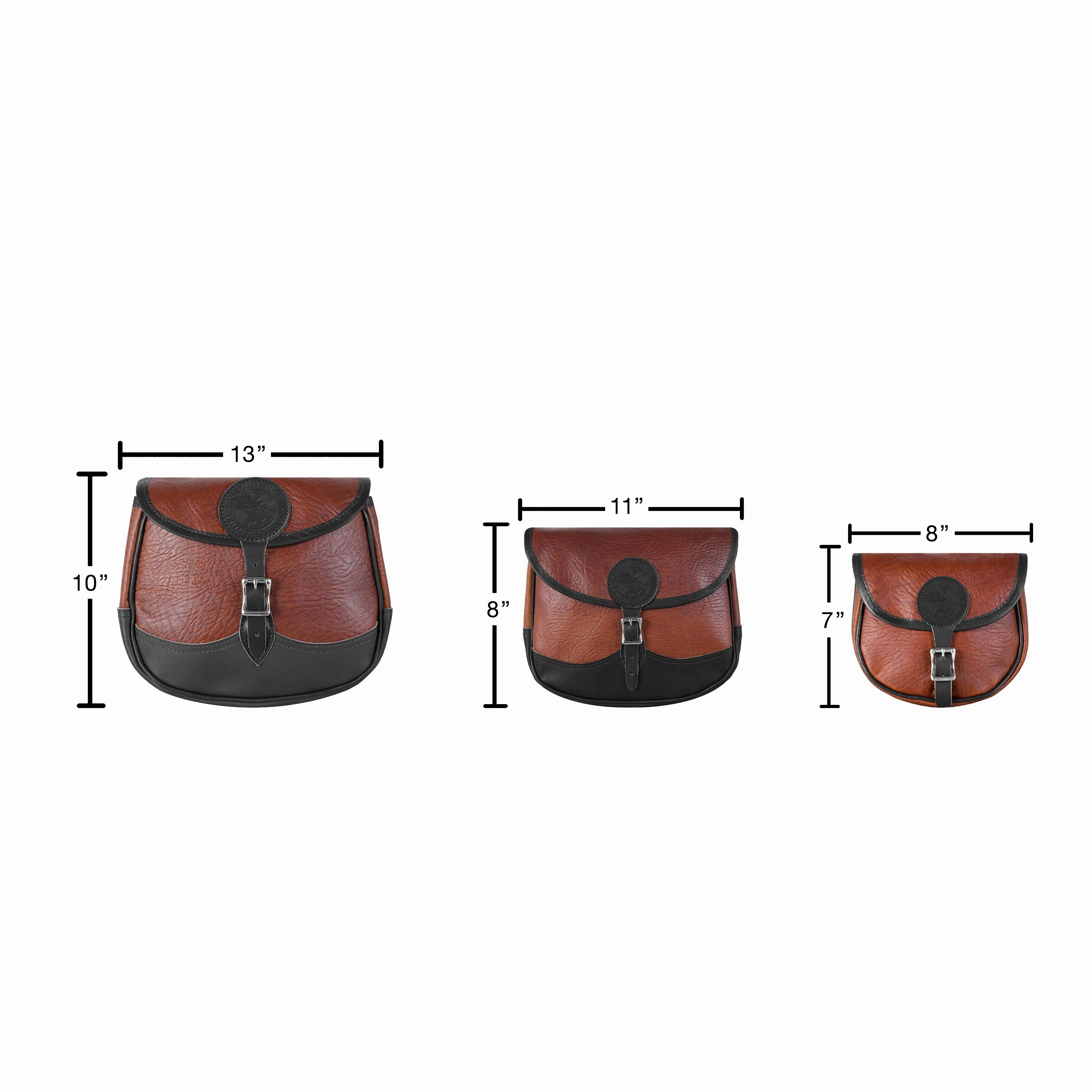 Duluth Pack Bison Leather Shell Purse, Medium