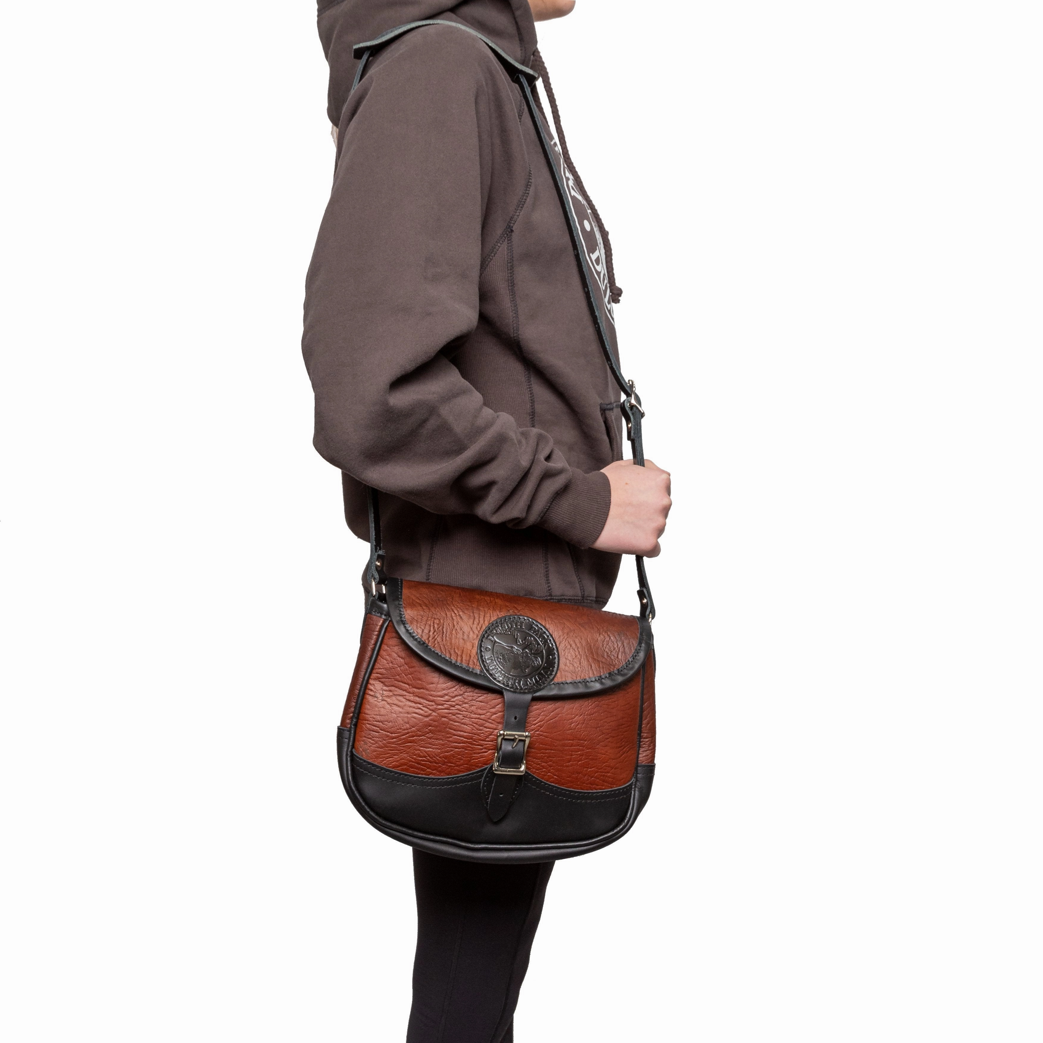 Duluth Pack Bison Leather Shell Purse, Medium