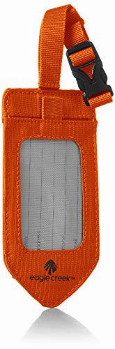 Eagle Creek Reflective Luggage Tag, Flame Orange