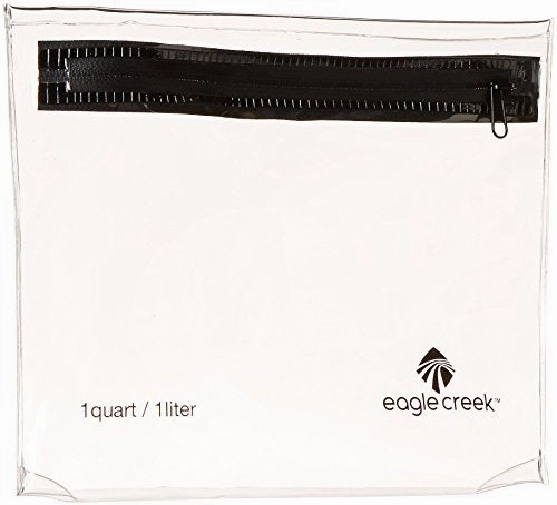 Eagle Creek Travel Gear Pack-it Silicone Bottle Set, Clear/Aqua