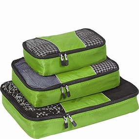 Ebags Packing Cubes - 3Pc Set (Grasshopper)