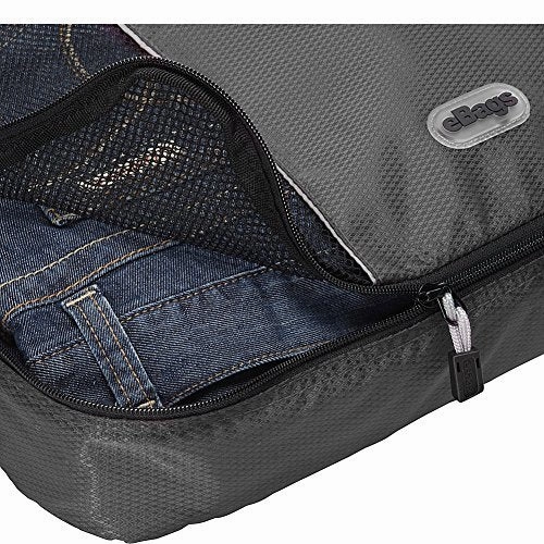 Ebags Packing Cubes - 6Pc Value Set (Titanium)