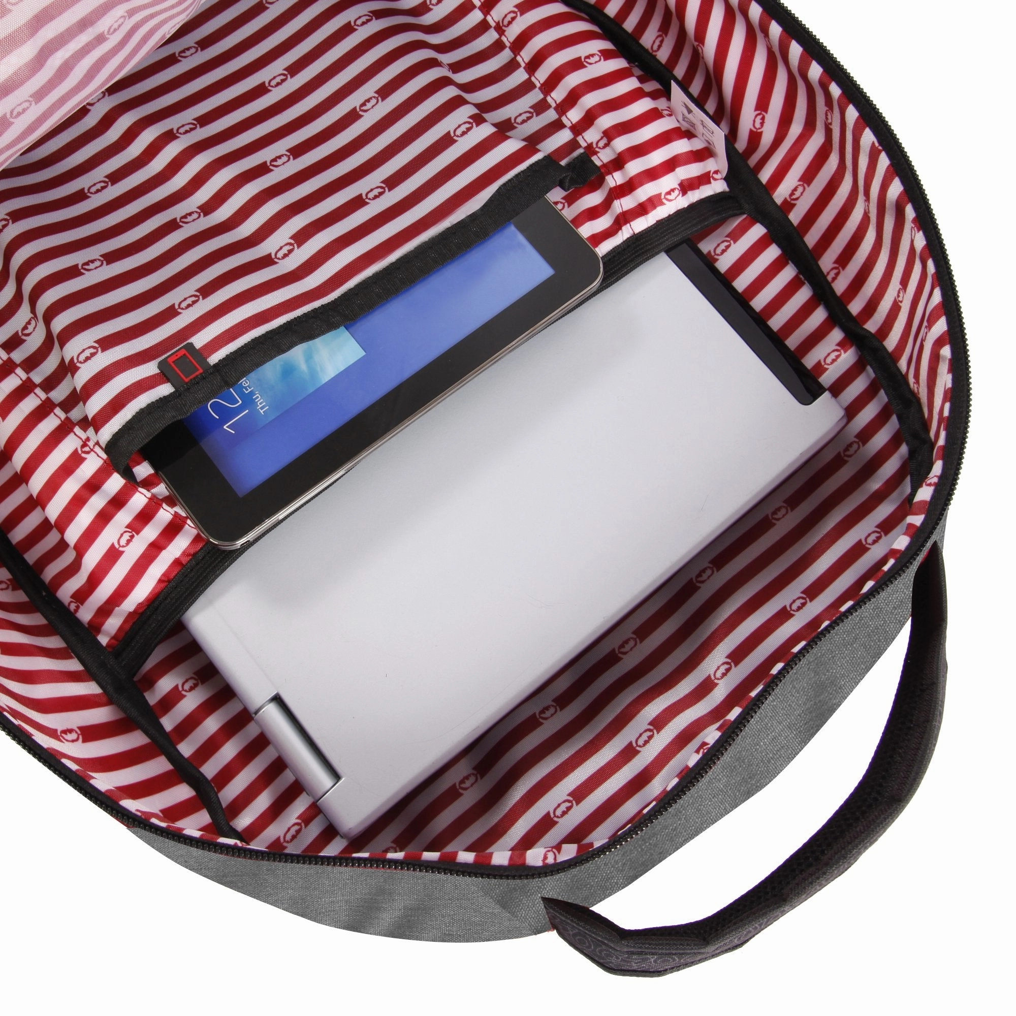 Ecko Unltd. Boys' Sk8 Laptop & Tablet Backpack-School Bag Fits Up to 15 Inch Laptop, Heather/Black, One Size