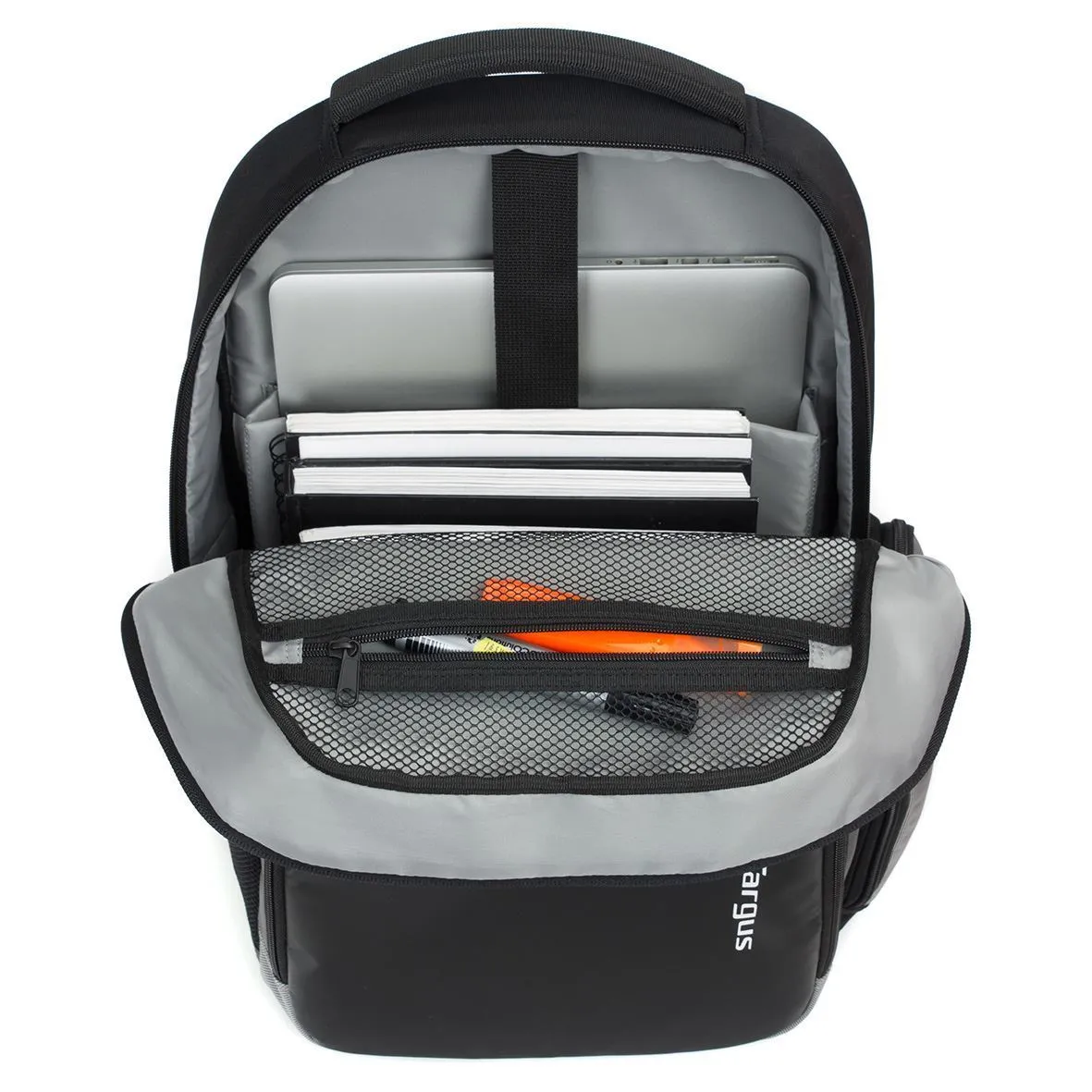 Education 15.6" Laptop Backpack - Black/Grey
