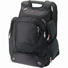 Elleven Proton Checkpoint Friendly 17in Computer Backpack (16.5 x 9 x 19 inches) (Solid Black)