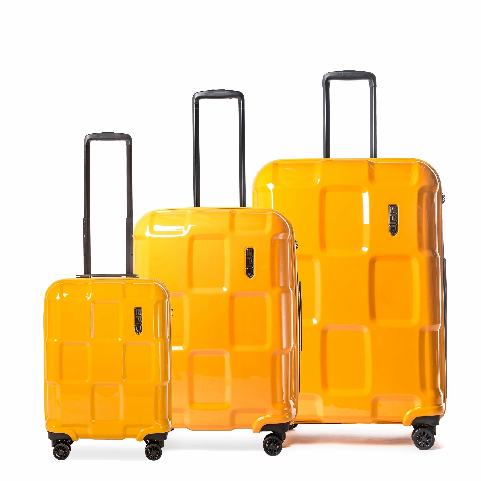 Epic Crate Ex Solids 3 Piece Set (21"/25"/29") 4-Wheel Luggage Sets