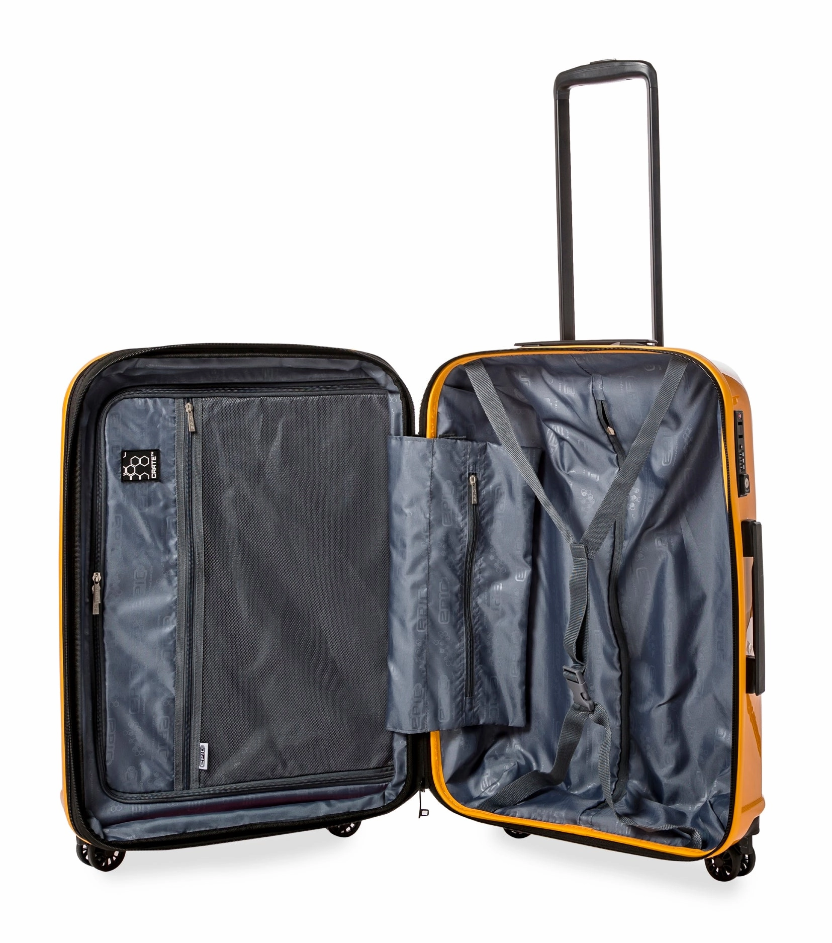 Epic Crate Ex Solids 3 Piece Set (21"/25"/29") 4-Wheel Luggage Sets