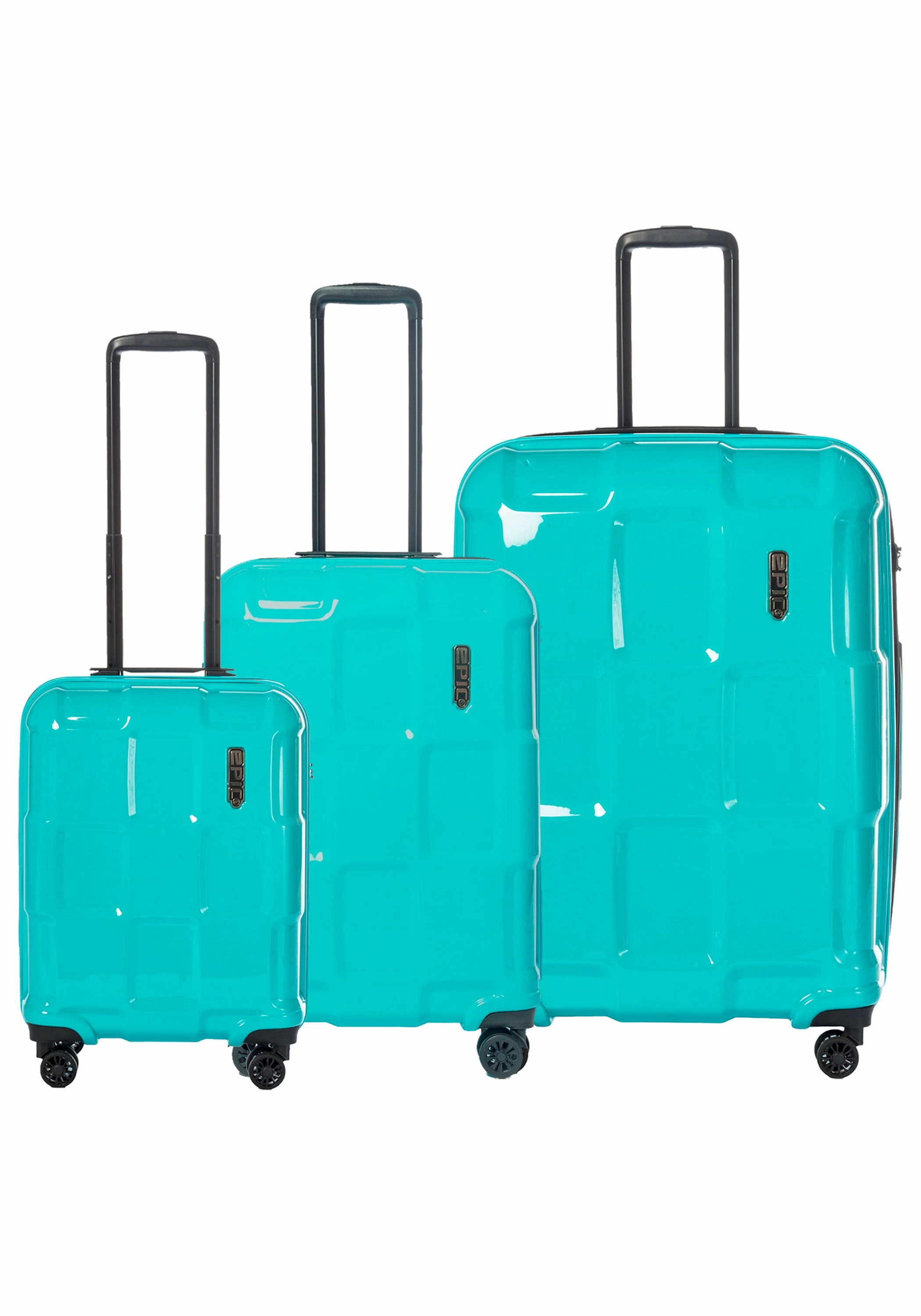 Epic Crate Ex Solids 3 Piece Set (21"/25"/29") 4-Wheel Luggage Sets