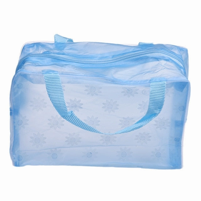 Etya 5 Colors Make Up Organizer Bag Toiletry Bathing Storage Bag Women Waterproof Transparent