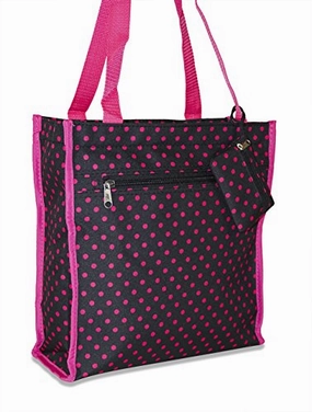 Ever Moda Polka Dot Tote Bag