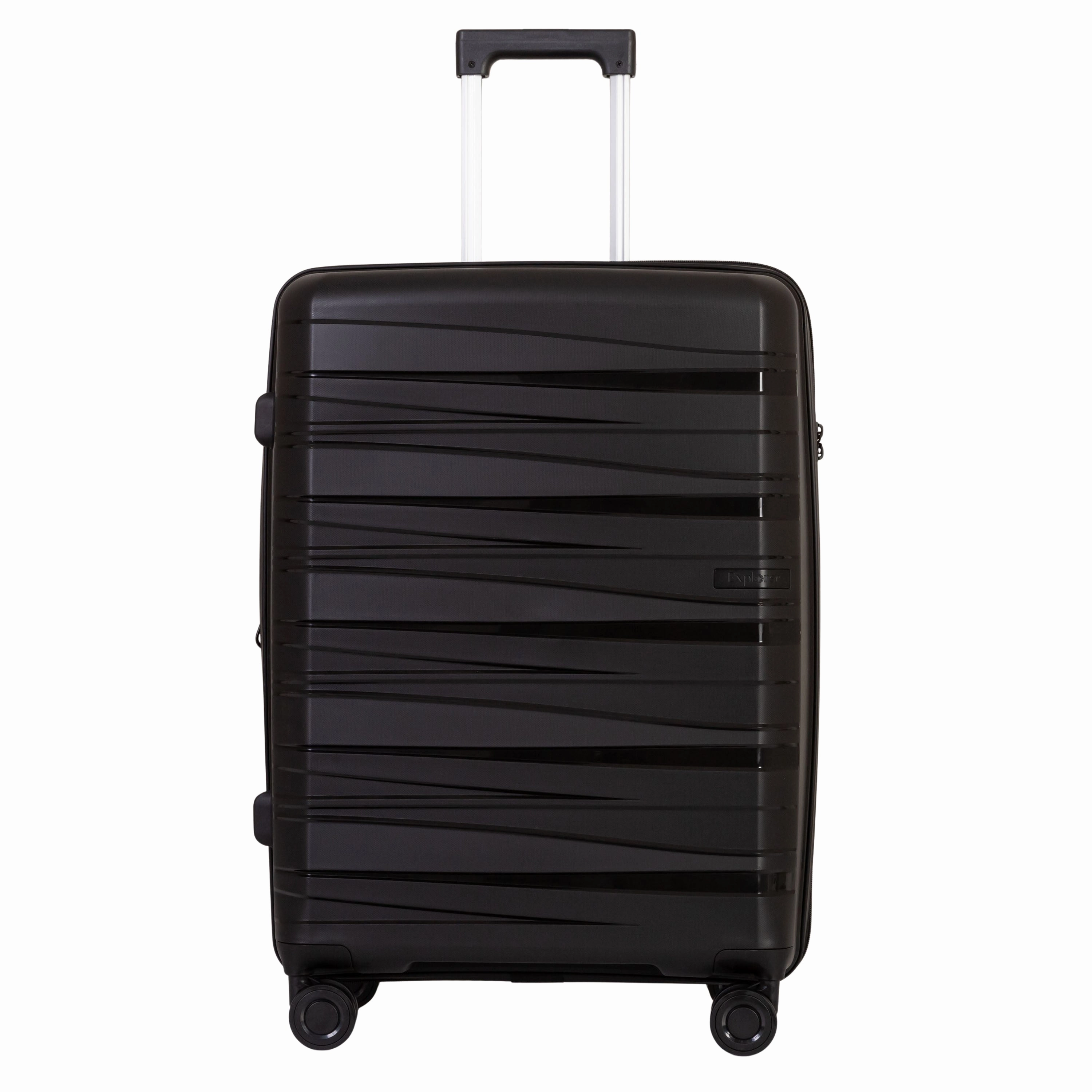 Explorer Breeze Anti-Theft Expandable Medium Luggage