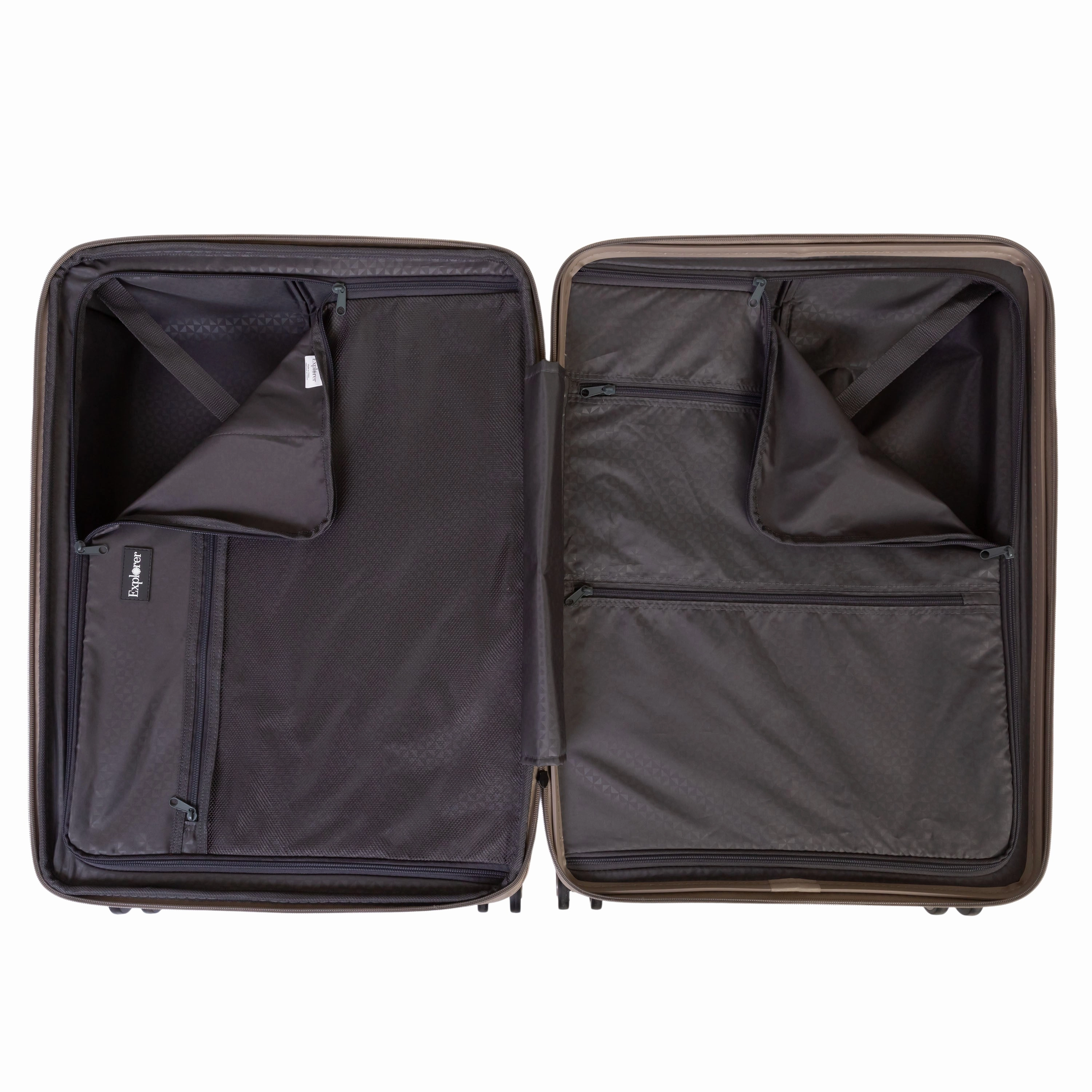 Explorer Breeze Anti-Theft Expandable Medium Luggage