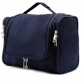 Extra Large Capacity Hanging Toiletry Bag for Men & Women, Portable Waterproof Bathroom Shower Bag,