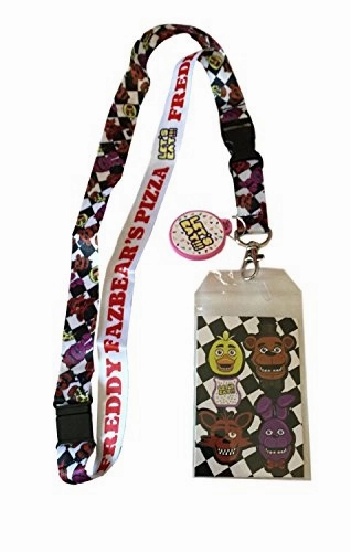 Fnaf Five Nights At Freddy'S School Backpack Luggage Bag With Lanyard (Fnaf Cheese Melt)