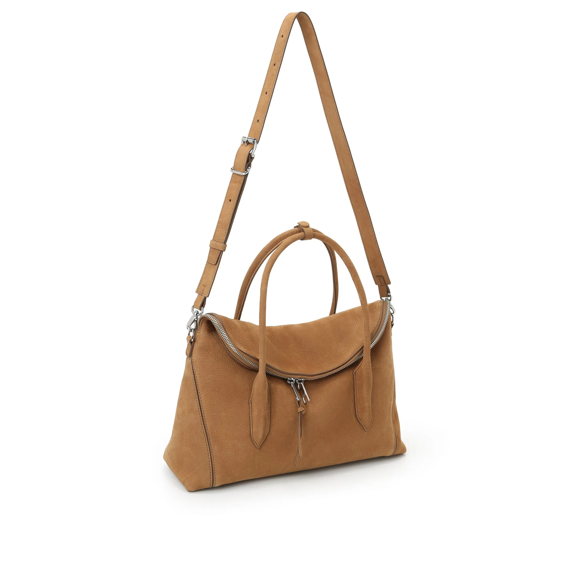 Folding Tote - Caramel