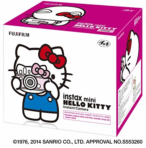 Fujifilm Instax Hello Kitty Instant Film Camera (Pink) - International Version