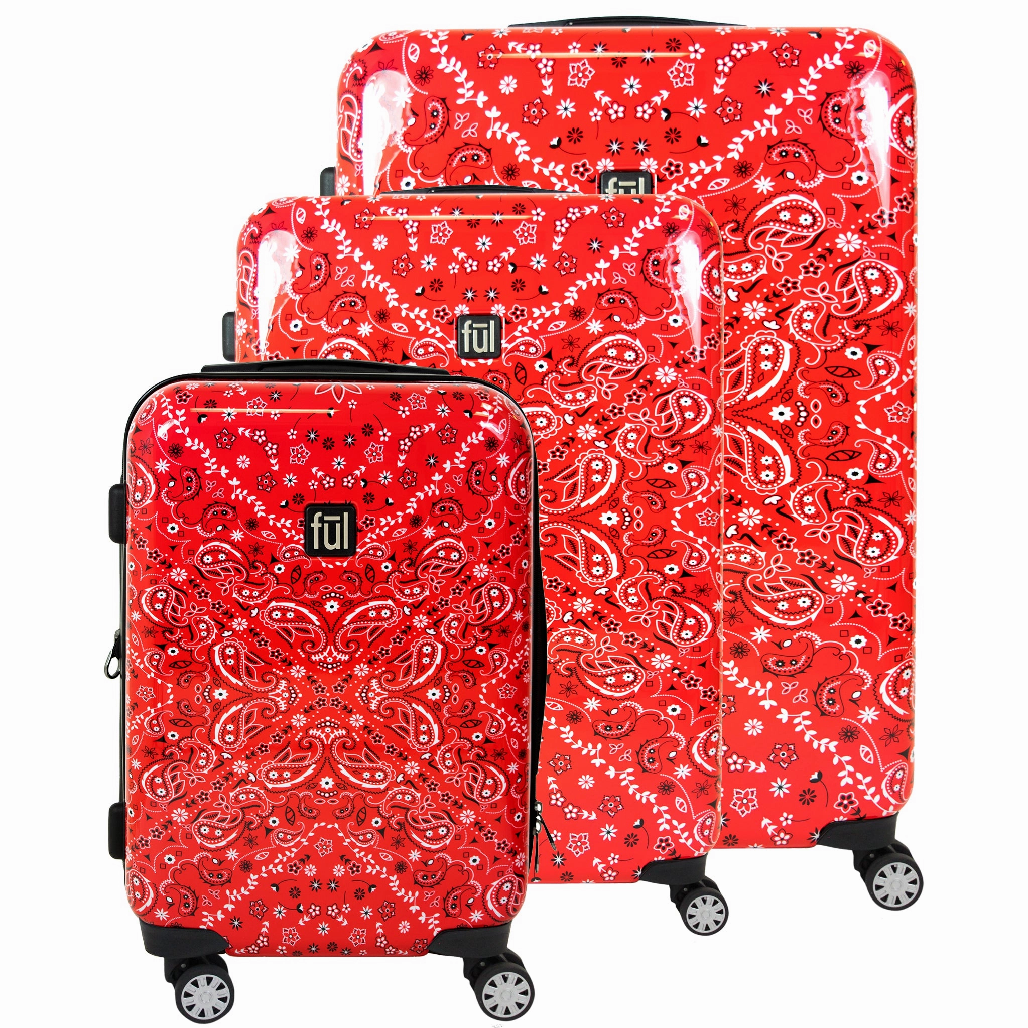 ful Hardside 3 Piece Set (20"/24"/28") 4-Wheel Luggage Sets