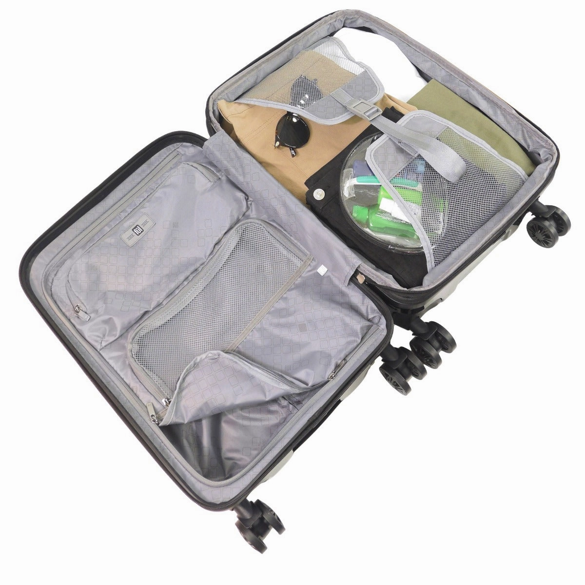 Ful Velocity Expandable Hardside 3pc Spinner Set - Black