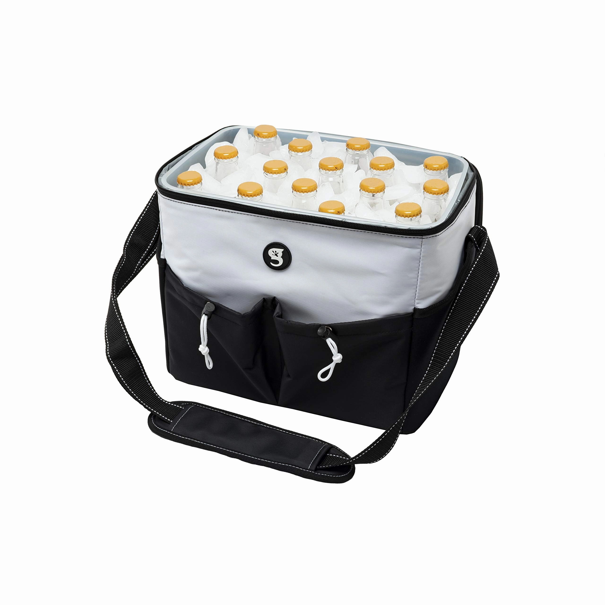 Geckobrands Large 15 bottle / 24 Can Cooler with Removable Hard Liner