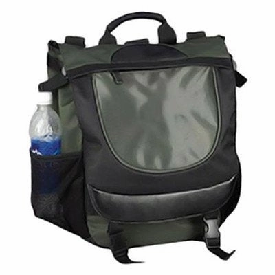 Goodhope Bags Concord Vertical Briefcase/Backpack, Olive Green