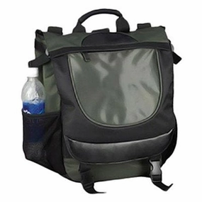 Goodhope Bags Concord Vertical Briefcase/Backpack, Olive Green