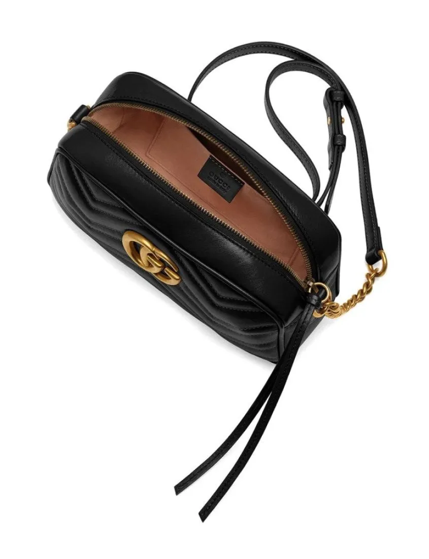 Gucci GG Marmont Series Small Quilted Shoulder Bag