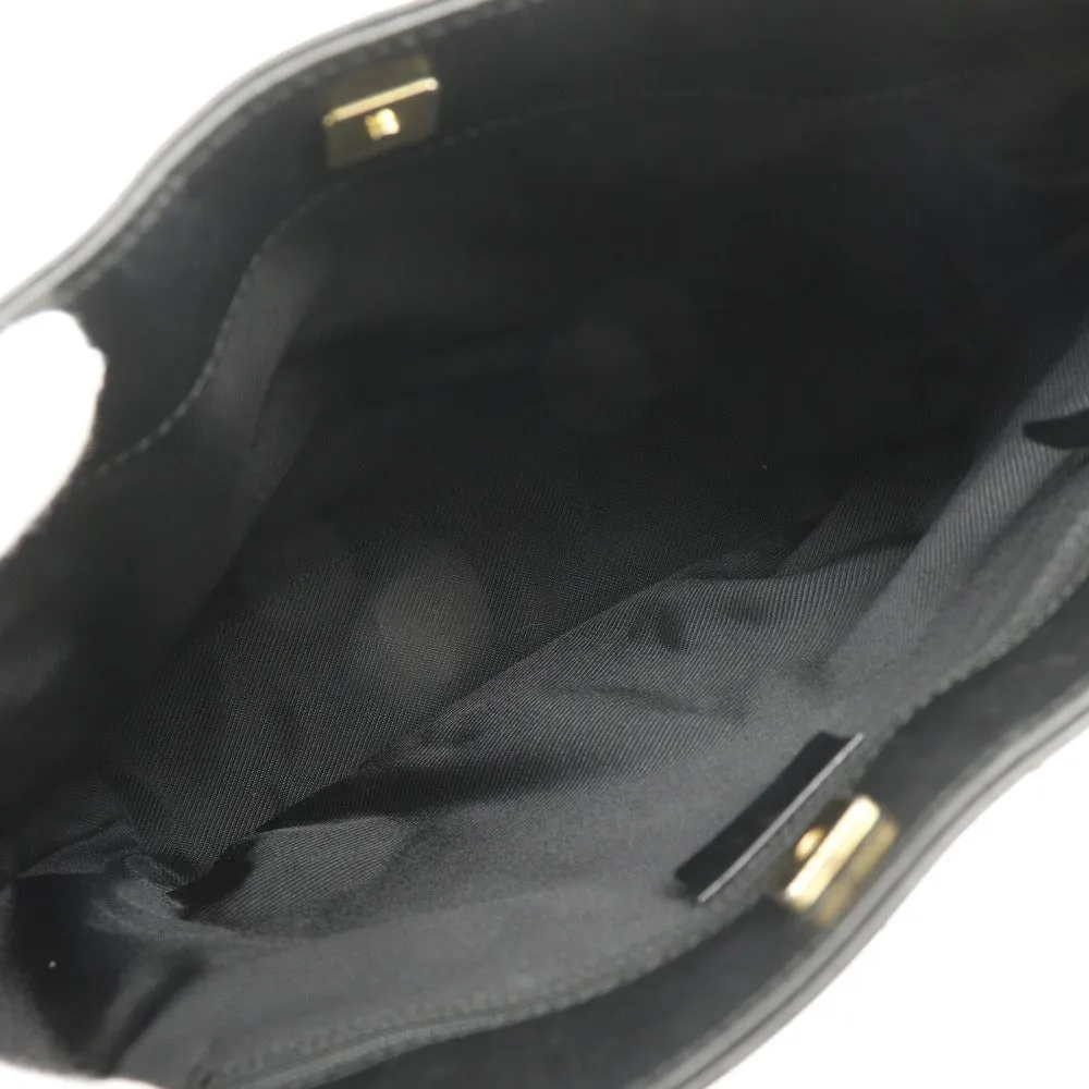 GUCCI Shoulder Bag 001.4231 GG canvas black one belt