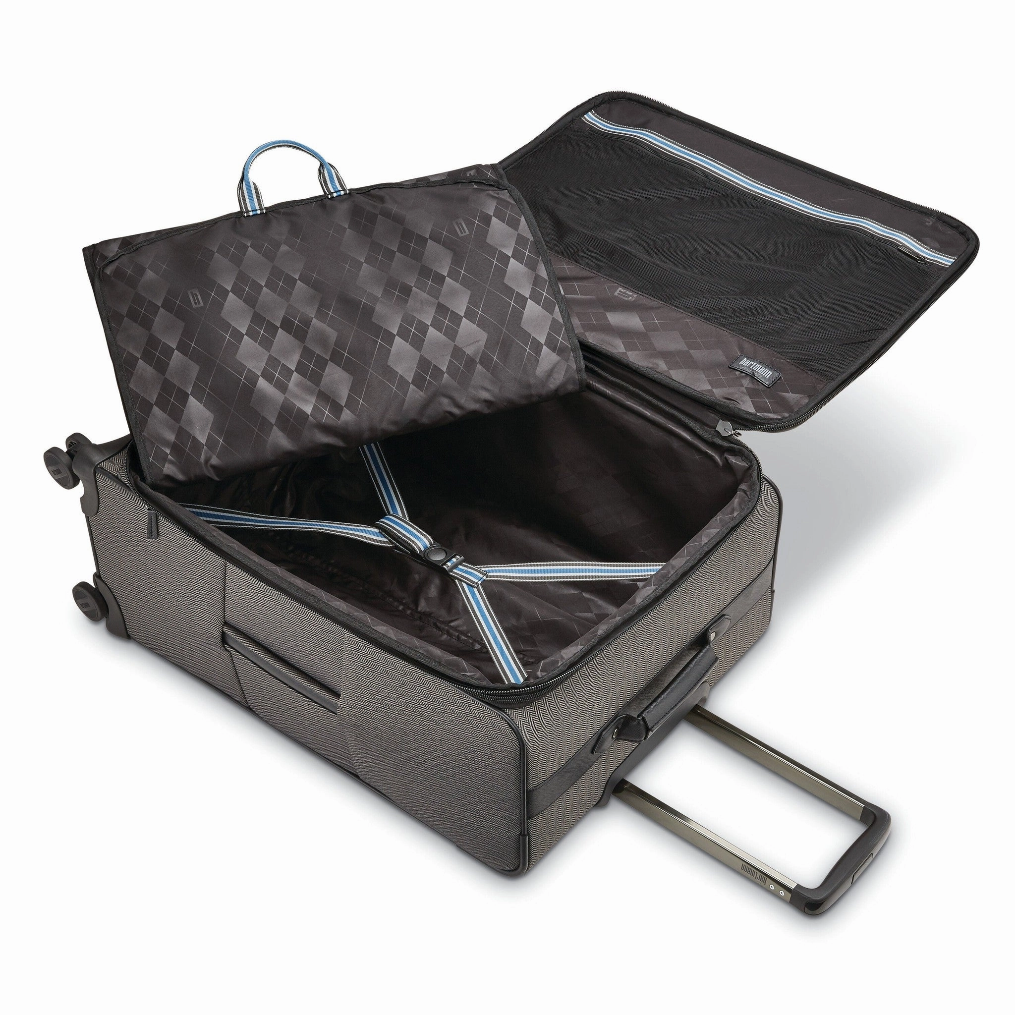 Hartmann Herringbone Deluxe Medium Journey Expandable Spinner