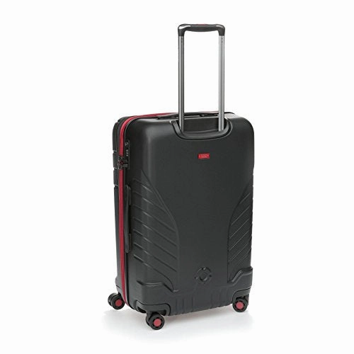 Hedgren Flight Expandable Spinner/Red Combo, Black/Red Combo