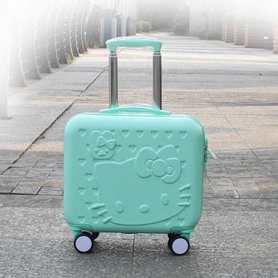 Hello Kitty Cabin Luggage & Suitcase Set,Women Child Bag Gift ,Lovely Cartoon Trip Case,Universal