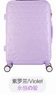 Hello Kitty Lady Luggage Suitcase Trolley Travel Bag Bag Trolley Wheels Women Luggage Wheels Travel